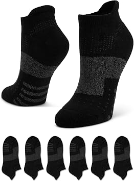 Sof Sole Unisex Adult Bamboo Performance Socks 6-pack