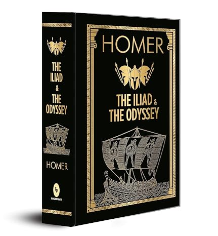HOMER: The Iliad & the Odyssey (Deluxe Hardbound Edition)