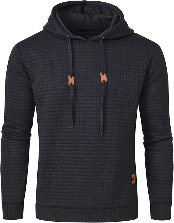 YuKaiChen Men's Casual Pullover Hoodies Long Sleeve Hooded Sweatshirts