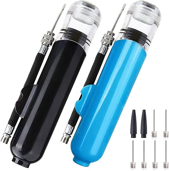 2PCS Ball Pumps with 5pcs Needles, Haploon Air Pump for Balls