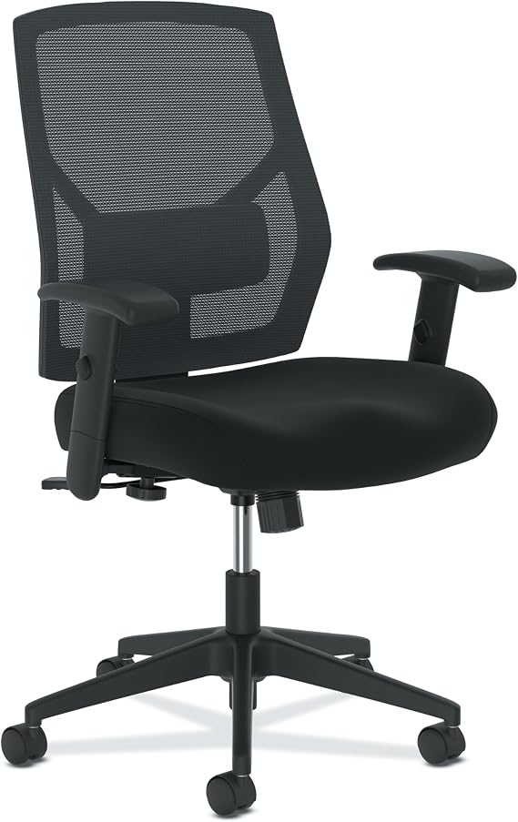 HON Crio Ergonomic Office Chair, Office Desk Computer Chair, Black