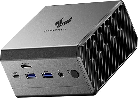 AOSTAR GT68 Mini PC Ryzen 7 Pro Grade 6850H 16GB LPDDR5 1TB SSD 3 x M.2