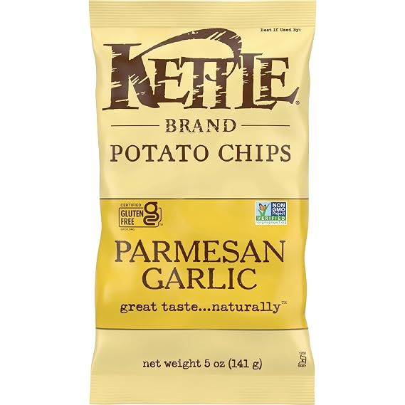 Kettle Foods Chips Kettl Garlic Parm 5 Oz