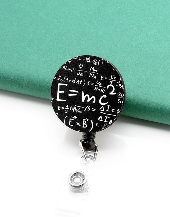 Albert Einstein Fizik Formülü Emc2 Yoyo Yaka Kartığı Yoyo Kartlık - YOY0037