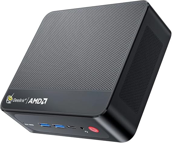 Beelink SER5 Mini PC, AMD Ryzen 7 7735HS(up to 4.75GHz) 8C/16T