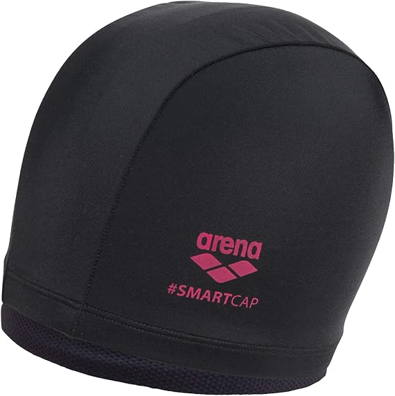 Arena Unisex Adult Smartcap Extra Soft Swim Cap for Fitness Swimmers Two-in-One Headcover for Long Hair