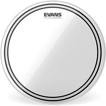 Evans Drum Heads - EC2S Clear Tom Drumhead, 12 Inch