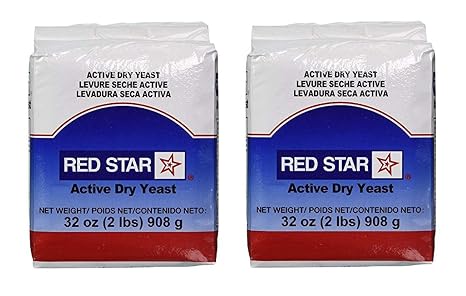 Red Star Active Dry Yeast, 32 Ounce (2 Pack)
