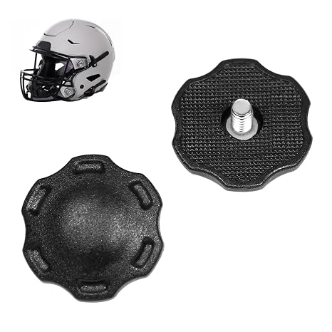 2 PCS Thumb Screws Compatible with Riddell SpeedFlex Football Helmet, Thumb Screws Used to Hold The Football Helmet Chinstrap Stabilization System, Suitable for Youth and Adult