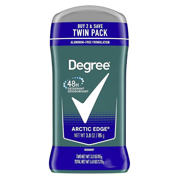 Degree Original Protection Deodorant Arctic Edge 3 oz Twin Pack