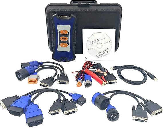 Nexiq USB Link 3 Wired Edition Heavy Duty Truck Scanner NEXIQ USB-Link 3 Truck Diagnostic Tool with Repair Information Diesel Universal Truck Excavator Diagnostic Tool