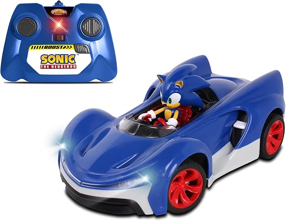 NKOK R/C Racing SONIC NKK611 Hedgehog Remote Controlled CAR, Multicolor