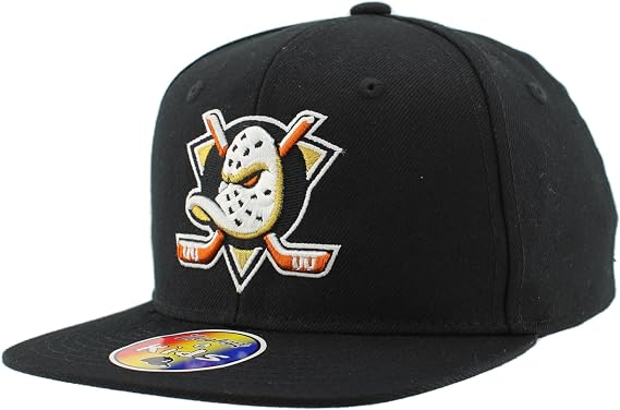 ZHATS NHL Unisex Kids NHL Officially Licensed Youth Adjustable Snapback Hat Flat Bill Z11 Icon Team Color