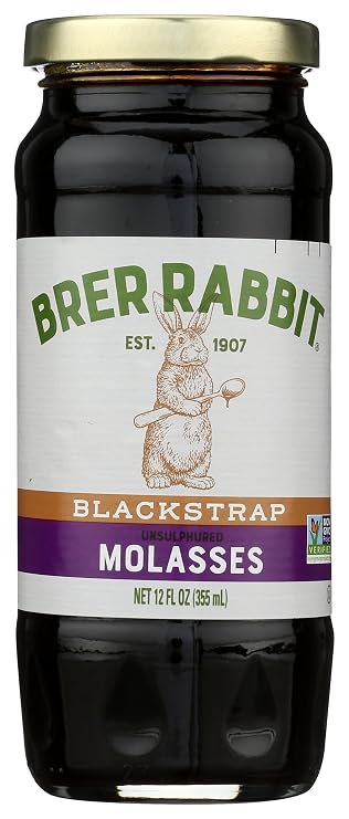 Brer Rabbit Unsulphured Molasses, Blackstrap, 12 Ounce