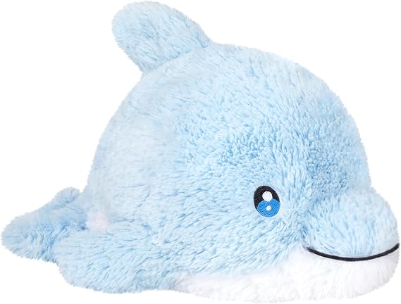 Squishable - Mini Dolphin - Aquatic Collection - 11 in - Soft Toy Collectible Stuffed Animal