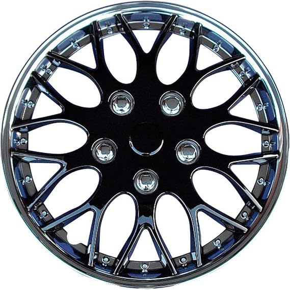 AutoStyle Set of 4 wheel covers Missouri 16-inch chrome/black