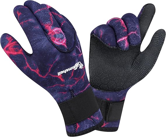 Scuba Diving Gloves, 3MM Neoprene Thermal Non-Slip Gloves for Diving, Surfing, Kayaking, Snorkeling, Sailing, Boating Neoprene Gloves for Men and Women