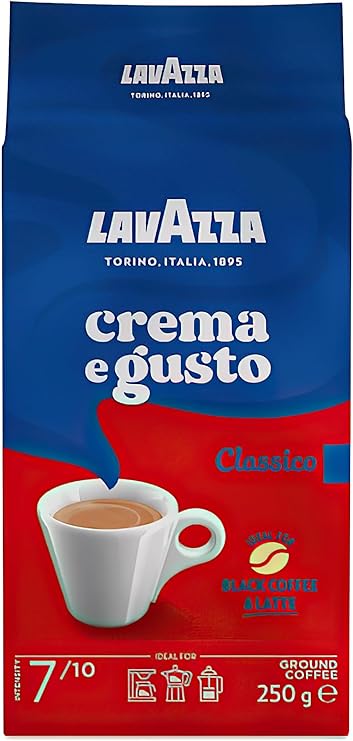 Lavazza Crema E Gusto Classico Filter Coffee 250 gr