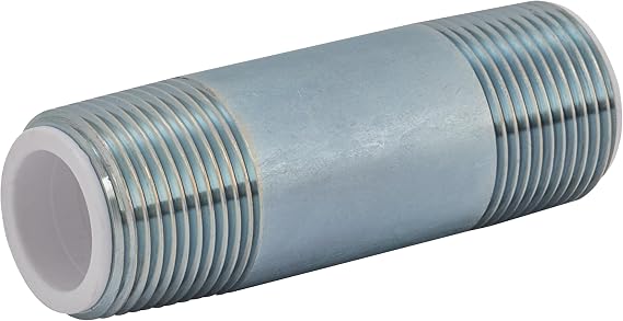 Eastman 3/4 Inch MIP Dielectric Nipple, 3 Inch Length, Galvanized Steel, 60095