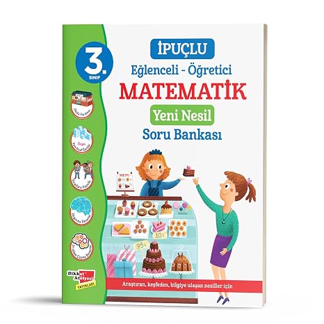 3. Sınıf İpuçlu Eğlenceli - Öğretici Matematik Yeni Nesil Soru Bankası (Kapak Değişebilir)