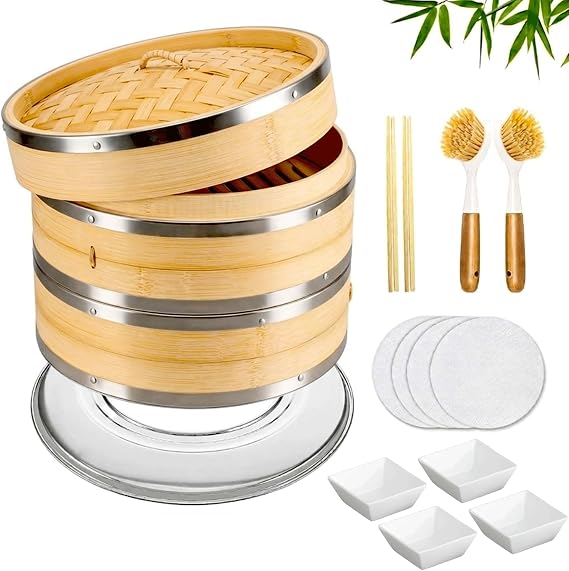 Bamboo Steamer Basket