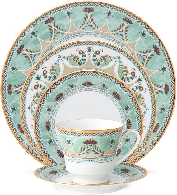 Noritake Serene Garden 5-Piece Place Setting, Service for 1