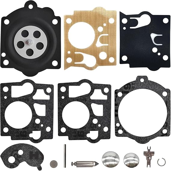 K10-SDC Carburetor Repair Rebuild Kit for McCulloch Mac PROMAC 700 8200 PM 10 10-10 Homelite Echo Walbro Chainsaw Carb Gasket