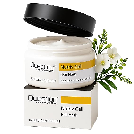 Deep Repair Hair Mask for Dry & Damaged Hair Shea Butter & Plant-Based Stem Cells Hydrating & Restorative Treatment Sulfate-Free, Frizz Control 11.16 fl oz