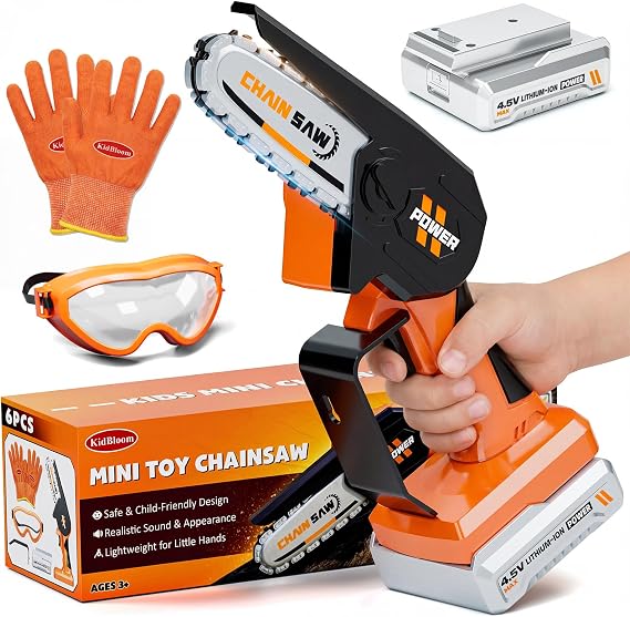 KidBloom Mini Toy Chainsaw with Sound