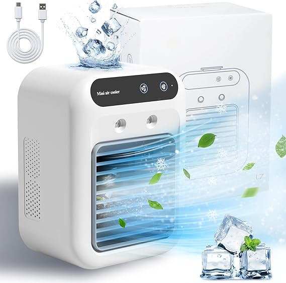 Rechargeable Portable AC for Car, Mini Portable Air Conditioners