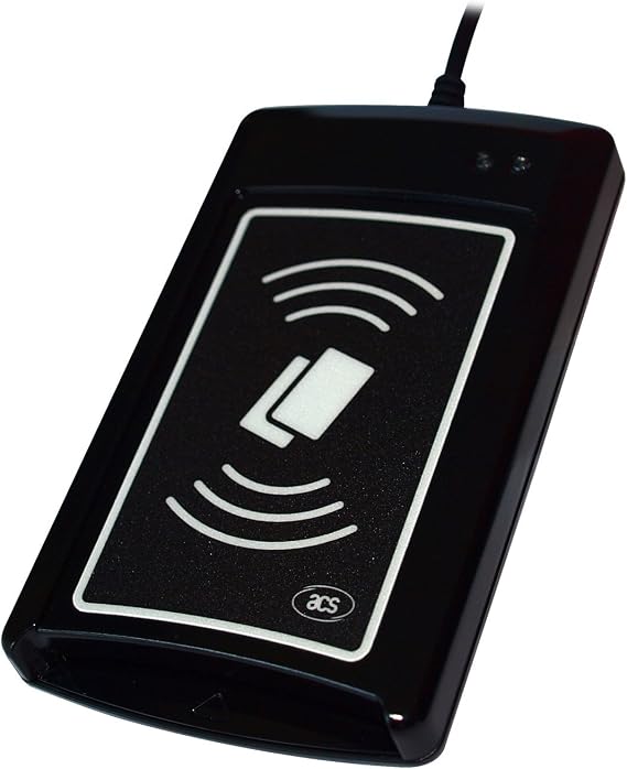 ACR1281U-C1 Card Reader USB 2.0 Dual Boost II USB Firmware Supports ISO 7816 Class A, B & C - PIV Microprocessor Cards/T=0 or T=1 Protocols