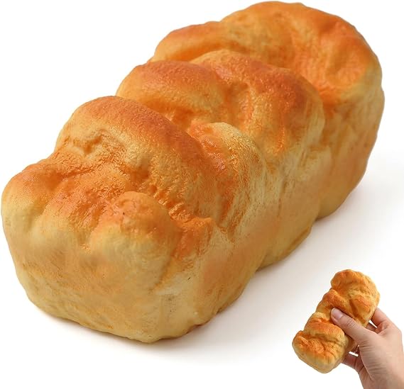 Bread Squishy, Slow Rising Squishies, Big Squishy Food Squishys, Jumbo Squishies for Relaxation