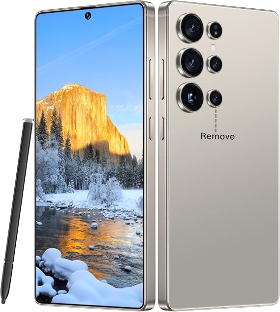 MMY I25 Ultra 5G Unlocked Smartphone,16GB+512GB Fully Cell Phone for Android 14, 6.99" Unlocked Cell Phone, 7000mAh, 68MP+108MP Dual Camera/Dual SIM/Fingerprint Lock/Face (Gray)