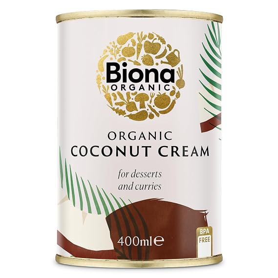 BIONA Organic Coconut Cream, 400 ML