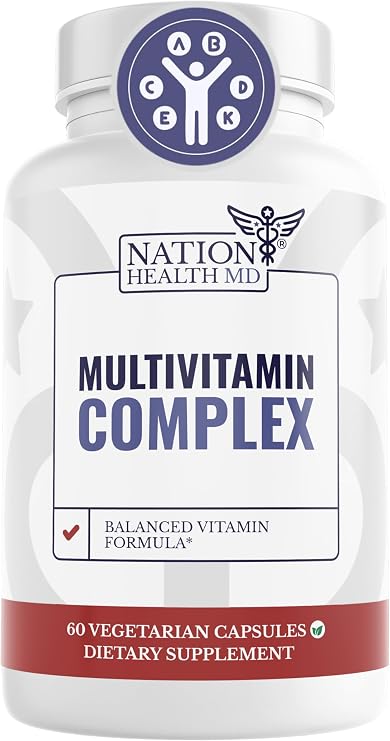 Multivitamin Complex for Energy, Immune & Bone Support