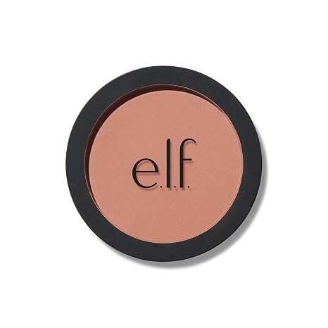 e.l.f. Primer-Infused Blush Long-Lasting Bud-Free Makeup Light Feel and Medium Coverage Always Rosy