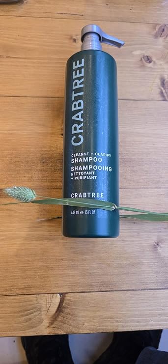 Crab tree Cleanse & Clarify Shampoo, Deep Cleansing Formula, removes Build-Up & Refreshes Hair. 443 ML - 15 FL OZ