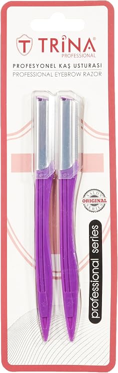 Trina Professional Steel 2 Eyebrow Razor