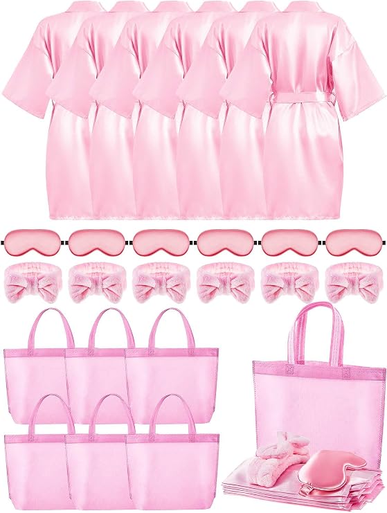 Sintuff 24 Pcs Sleepover Party Supplies for Girls Trendy