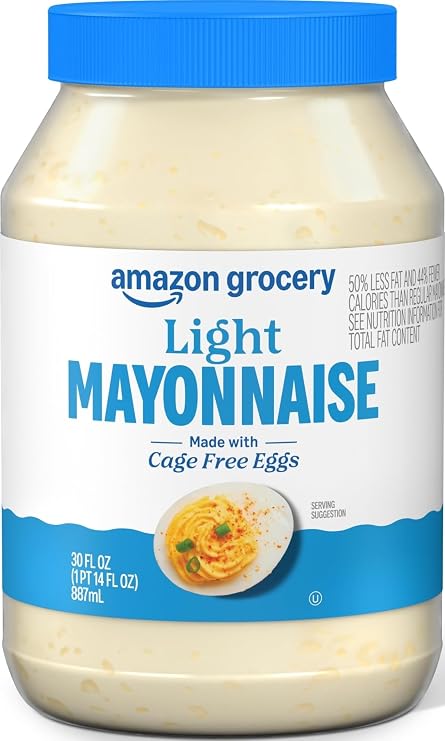 Amazon Grocery, Light Mayonnaise, 30 Fl Oz