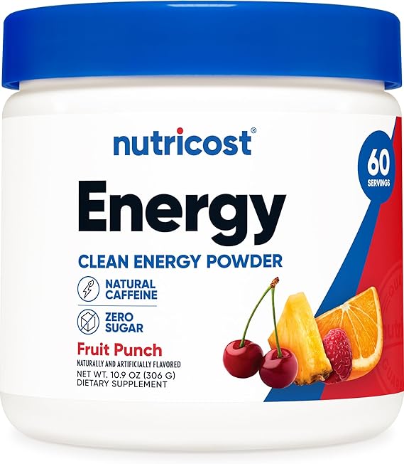 Nutricost Energy Complex (Fruit Punch) 60 Servings