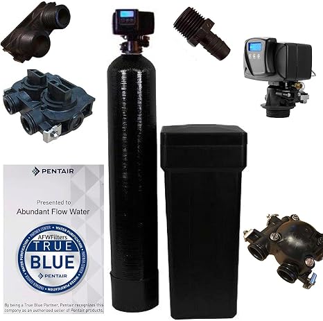 AFWFilters WS48-56SXT AFWFilters 5600SXT 48k with 1" Bypass Softener Digital SXT Metered Whole House System