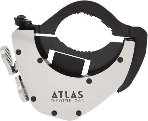 A Motorcycle Cruise Control Throttle Assist, POLISHED (Bottom Kit)