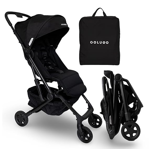 Colugo Compact Stroller+ Lightweight Travel Stroller, 16 lbs, One-Hand Fold