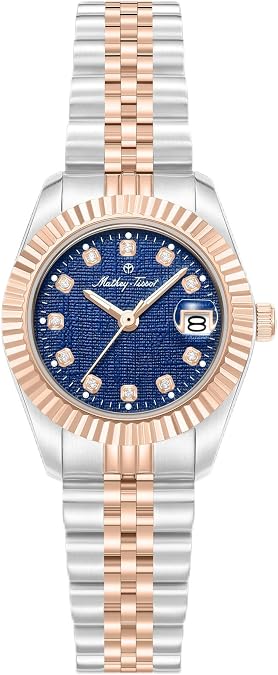 Mathey-Tissot Quartz Blue Dial Ladies Watch H250955D-D