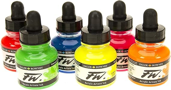 WF FW NEON Colours Set (6)