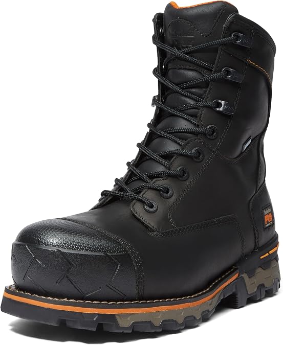 Timberland PRO Men's Boondock 8" Composite Toe Puncture Resistant Waterproof Industrial Boot