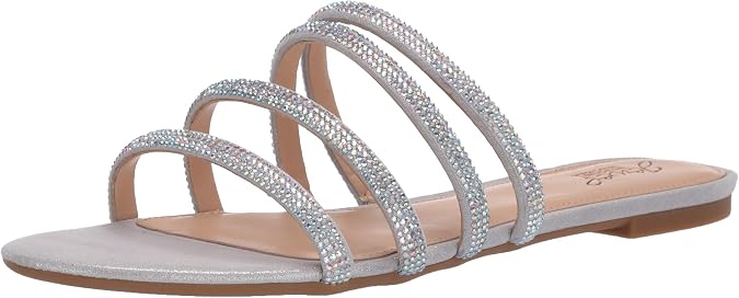 Jewel Badgley Mischka Women's Nigella Slide Sandal