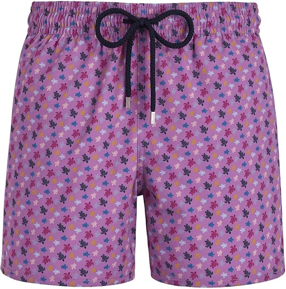 Men's Stretch Swim Trunks Micro Ronde des Tortues Rainbow