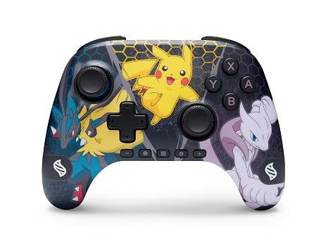 PowerA Advantage Wireless Controller for Nintendo Switch 2 - Pokemon: Mega Evolutions, Officially Licensed, Hall Effects, Mappable Buttons, Pro Controller, C Button, Motion Controls